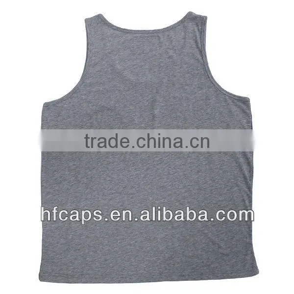 Gym Cotton Custom Printed Men Wholesale Tank Tops In Bulk