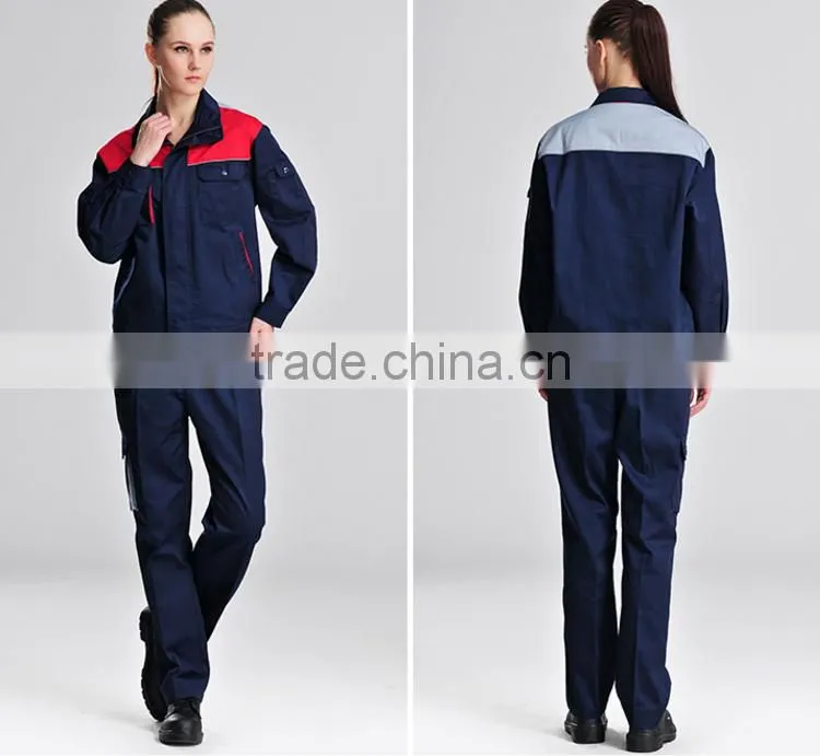 Custom Design Factory Worker Uniform/Good Quality Staff Working Uniform