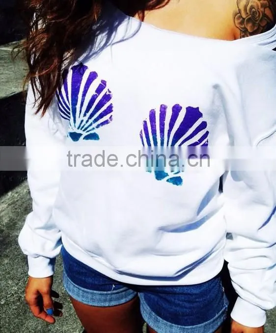 2017 Custom fashion wholesale women sweatshirt zip up hoodie