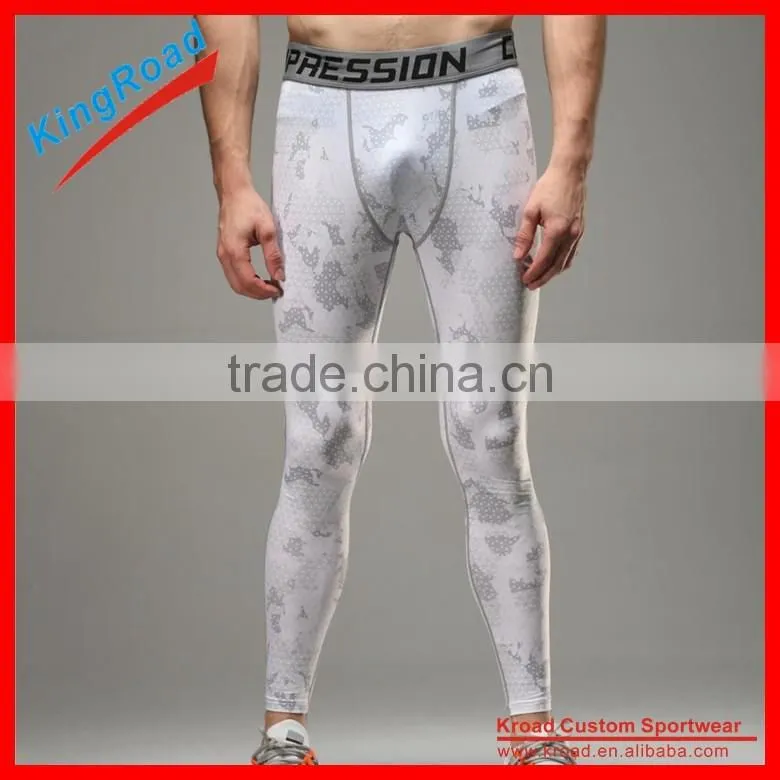 New Men Camo Camouflage tights/Dry Fit Compression Pants/Tight Leggings