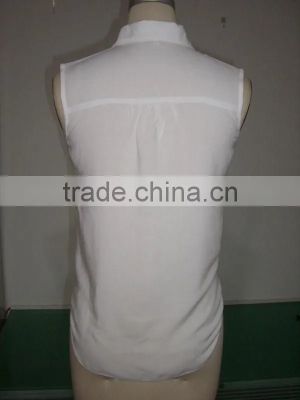 only ladies blouse designfor chiffon fabric