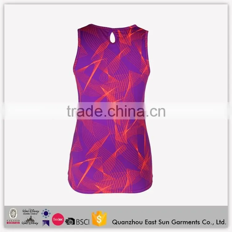 Wholesale Women Sportswear Latest Fashion Design Custom Gym Tank Top With OEM Service