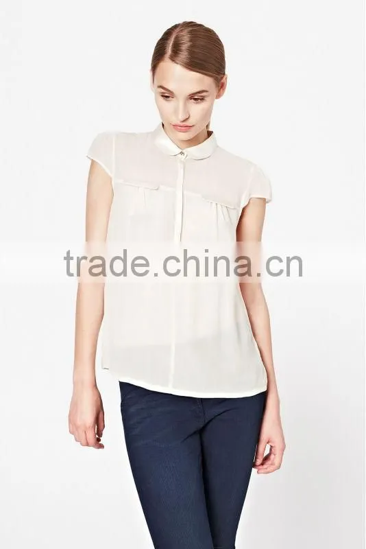 Ladies Cap Sleeve Blouse Top
