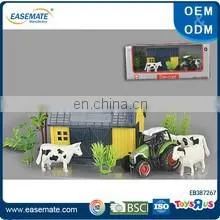 Wholesale farmer car scene toy set alloy car toys