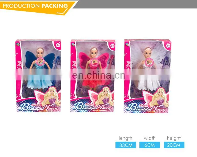 Fashion doll toys girls princess with light for kids