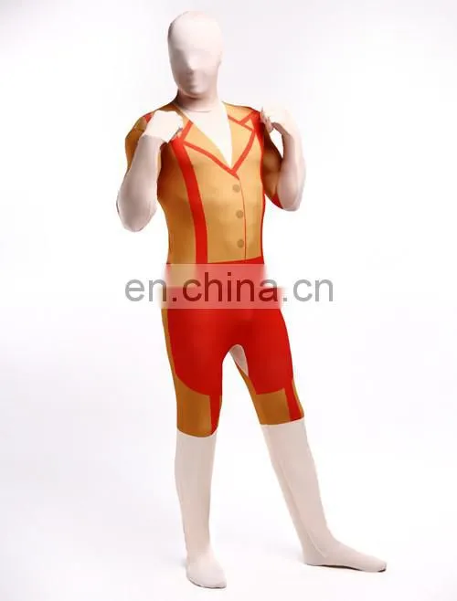 Full Body Lycra Spandex Zentai Halloween Party Superhero Costume Catsuit