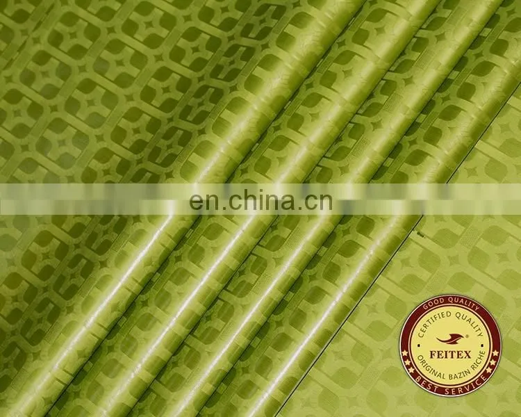 2017 New African Bazin Riche Dresses Fabric Wholesale Textile Material Fabric Made In China