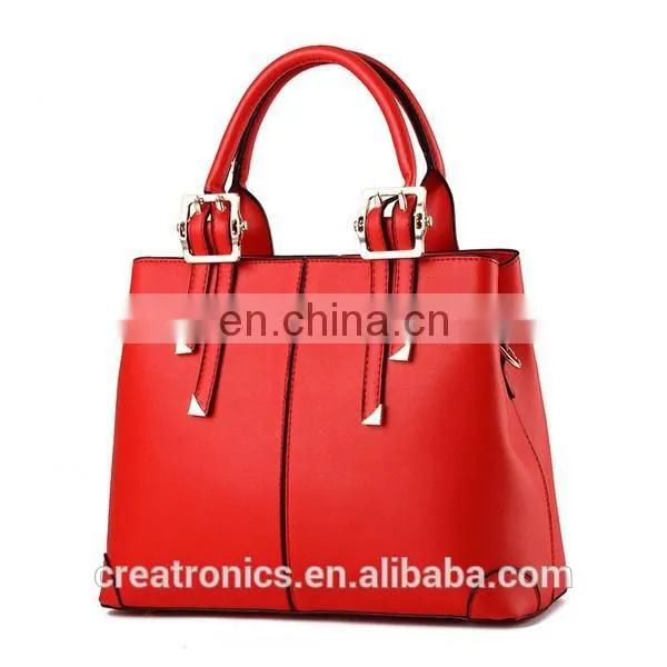 CR More than 11 years experience tote bag woman handbag in stocks blue colors noble wholesale leather handbags for purses