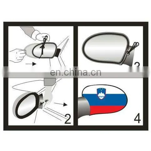 Hot Sale Custom Car Mirror Flag Cover