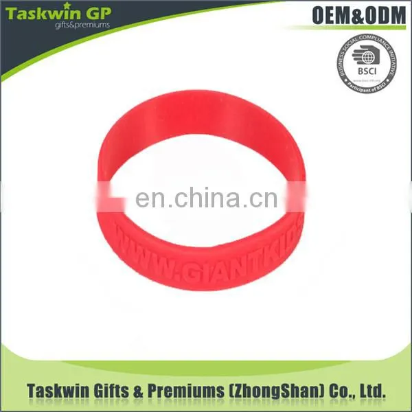 Hot sale custom 3D logo silicone wristband rubber bracelet for sale
