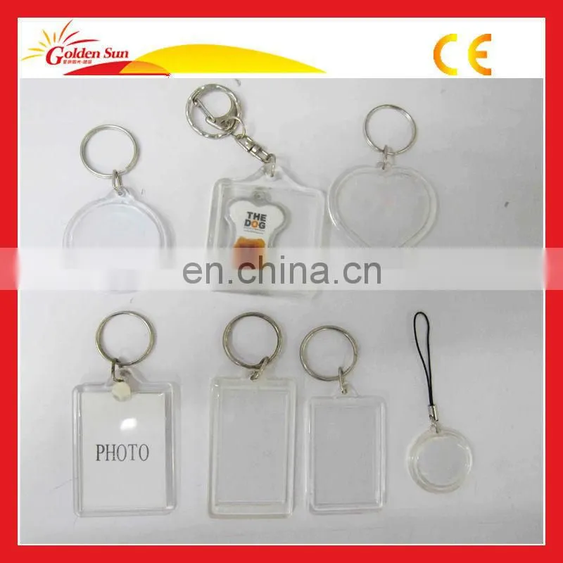 Promotion Eco-friendly Customized Acrylic Picture Keychain