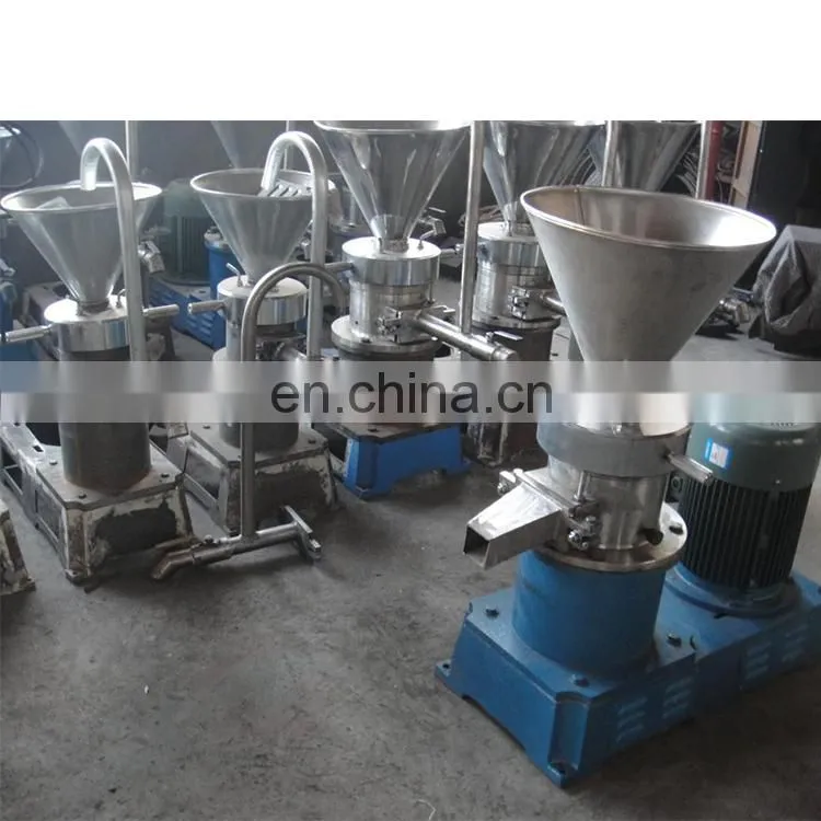 good quality soybean almond tomato pepper chili sauce sesame paste making machine