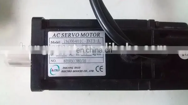 TECO servo motor 750W JSMA-LC08ABK01+JSDA-20A