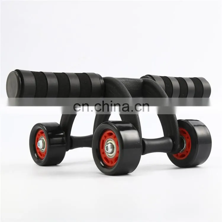 4 Wheels Abdominal Muscle Training Wheel AB Wheel Fitness Equipment