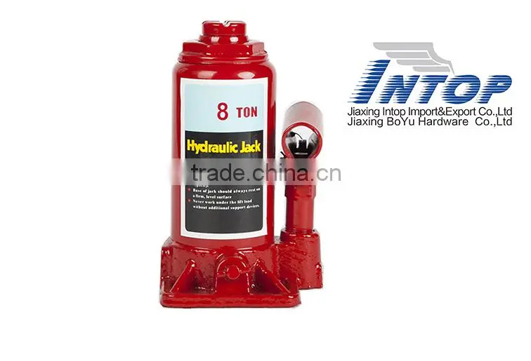 high quality 8T car lifting hydraulic bottle jack