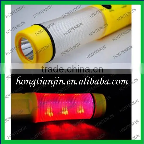 4in1 Car Auto Escape Safety Emergency Hammer Belt Cutter Led Beacon Flashlight