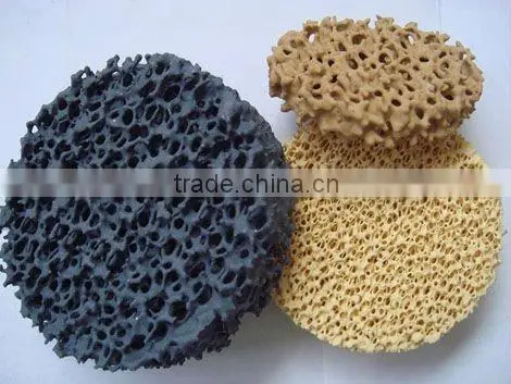 Ceramic foam filter