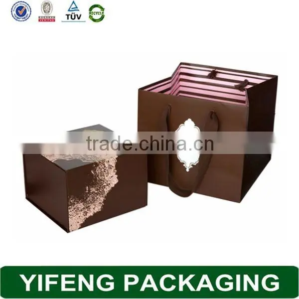 Pretty Food Packaging Decorative Wholesale Craft Paper Cookie Box