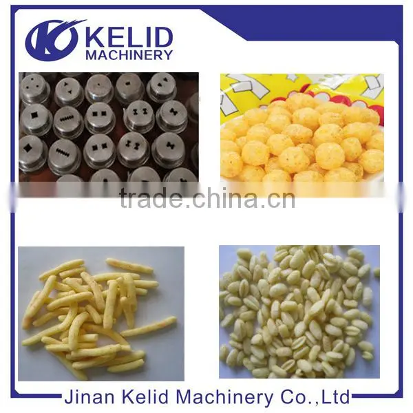 automatic delicious corn puff machine