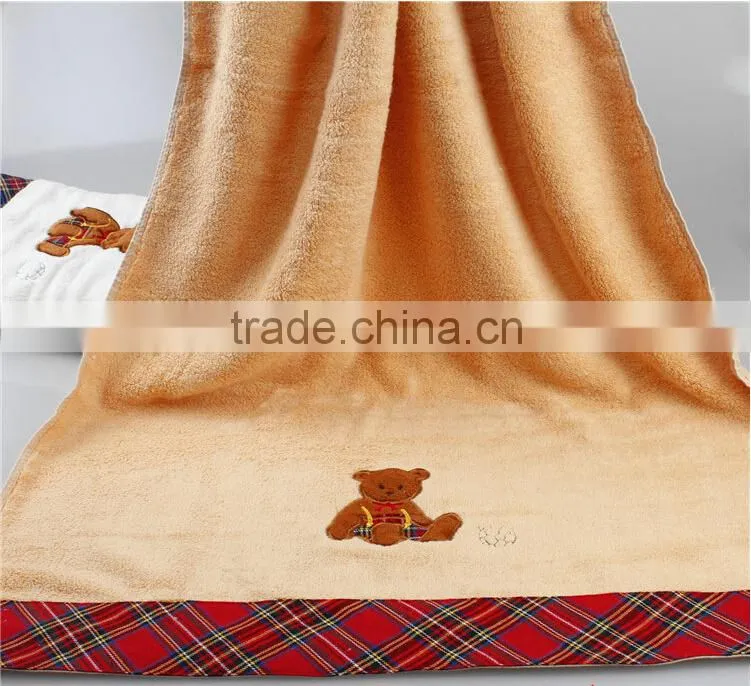First choice promotional gift logo custom printed cheap bath towel wholesale