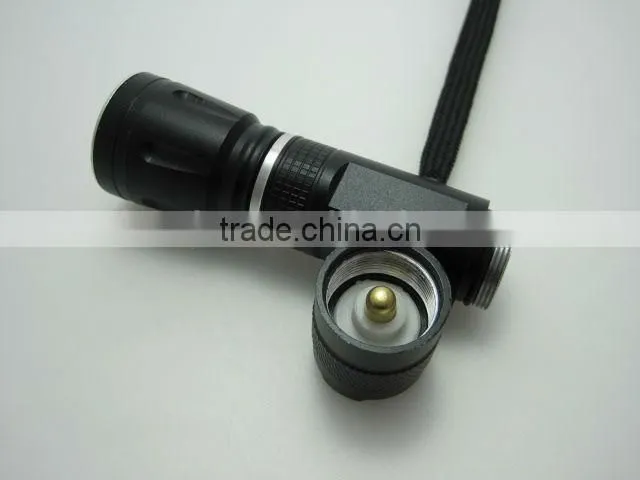 High power aluminium zoom Cree LED torch