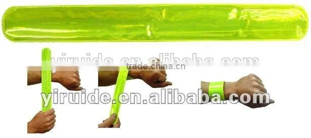 Safety reflective slap wrap