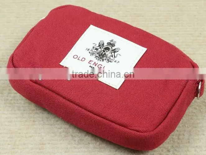 2014 new product cheap pocket coin purse and coin purse with canvas