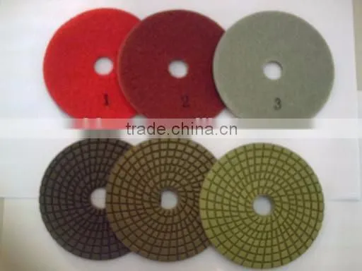 diamond polishing pad 3 step/5step