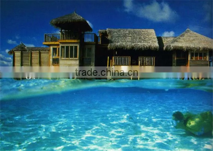 aluminum fake thatch roof