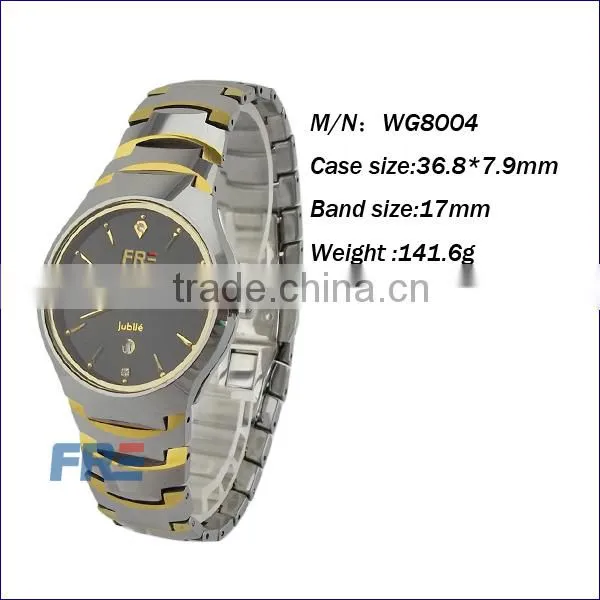 wholesale fashionable stainless steel watch for man and women