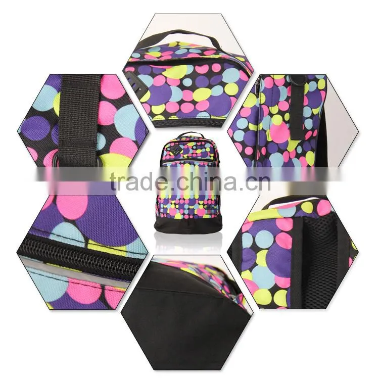 colorful rucksack canvas backpack teenagers laptop bag