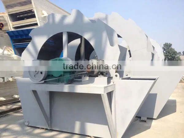 Bucket sand washing plant by domestic and foreign customers welcome