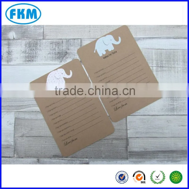 custom printed kraft cards
