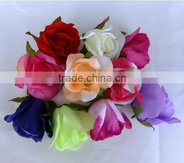 LS-B10 artificial flowers can be used for decoration,with stem is also ok for us