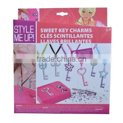 Make your own glitzy dome jewellery for kids craft diy jewelry set beauty set