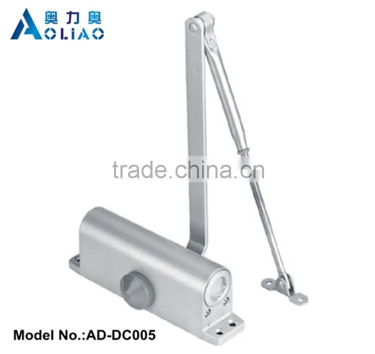 High quality Aluminium round shape heavy duty hydraulic door closer hinge