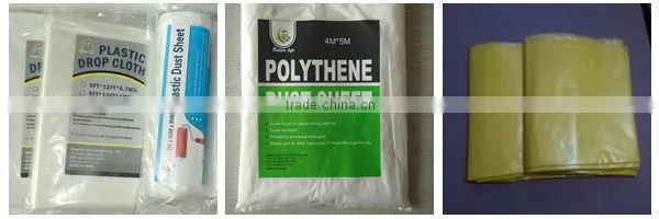 Disposable PE plastic sheets