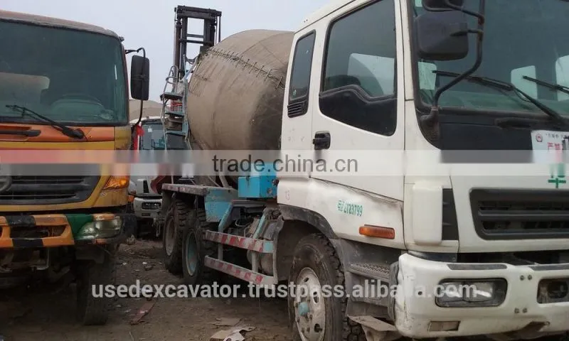 Used Cement Mixer Concret Mixer Lorry ISUZU Lorry