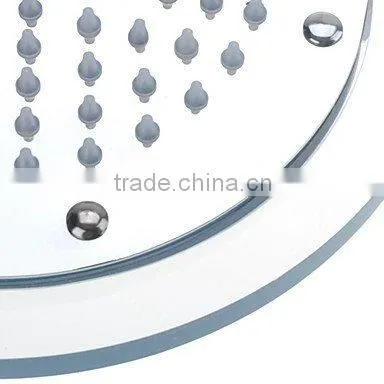 Color Changing Bathroom Top LED Rainfall Shower Head