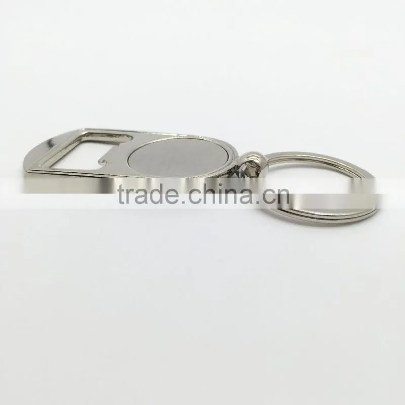High Quanlity Stainless Steel Custom LOGO Bottle Opener Keychain