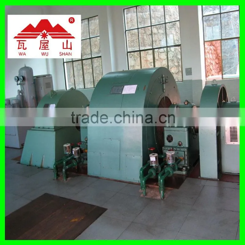 3000KW hydro power plant turgo water turbine