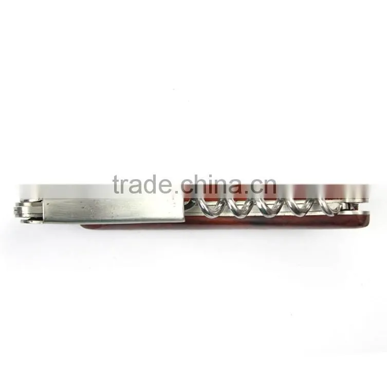 New design wooden handle corkscrew
