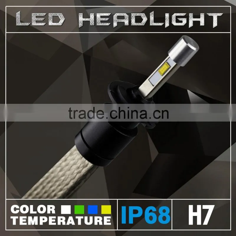 White LED Headlights 9005 H7/H8/H9/H11 Bulbs
