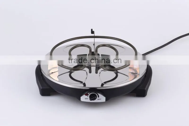 900W Raclette Grill With Temperature Thermostate For 6 Persons RG-206 WITH Stone Plate