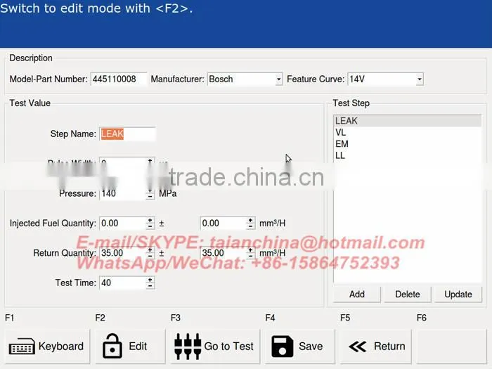 COMMON RAIL PUMP TEST BENCH/common rail system tester/WITH CE ISO CERTIFACATE