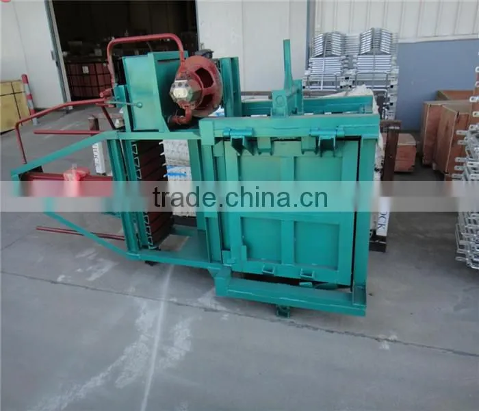 Factory direct sell hydraulic vertical small baler machine for waste paper,plastic,clothing