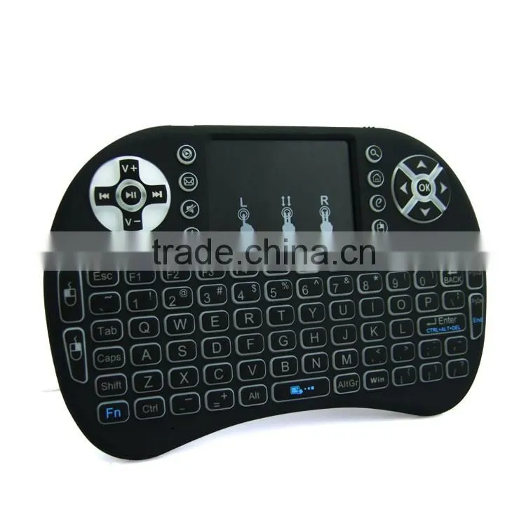 K08II Mini wireless keyboard mouse combo air mouse with backlight