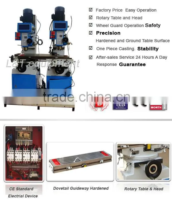 ZX50C High Precision Mini Dro Milling Machine