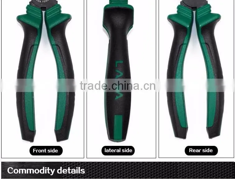Industrial use insulated combination pliers for electrician working multi hand tools