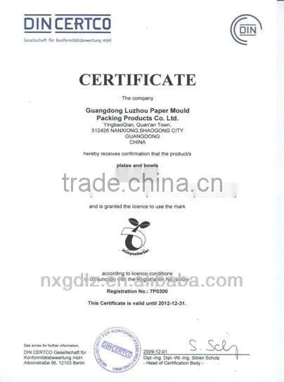disposable customized paper tableware